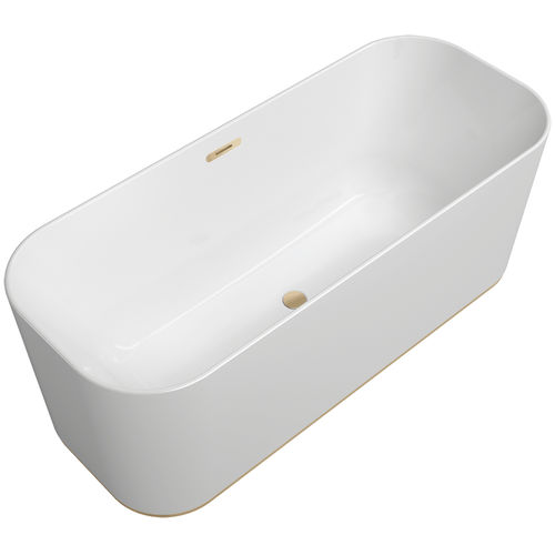 Freistehende Badewanne - FINION: UBQ177FIN7A2BCV2  - Villeroy & Boch - Acrylharz / Quartzkomposit / weiß