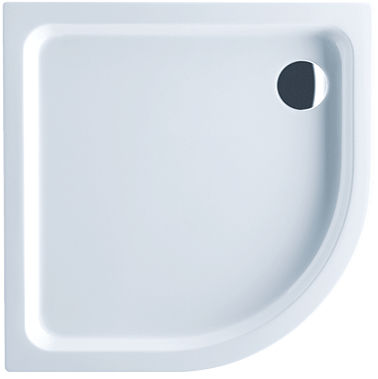 Duschwanne für Eckeinbau - O.NOVO : UDA0906DEN4GV - Villeroy & Boch - zum Einbauen / Acryl