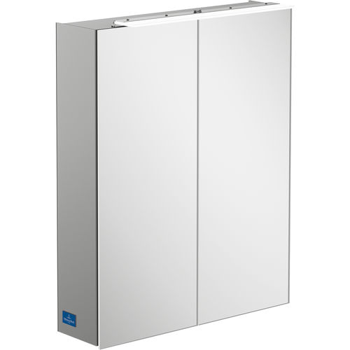 Badezimmerschrank mit Spiegel / mit integrierter Beleuchtung - MY VIEW ONE : A439G6 - Villeroy & Boch - modern / wandmontiert