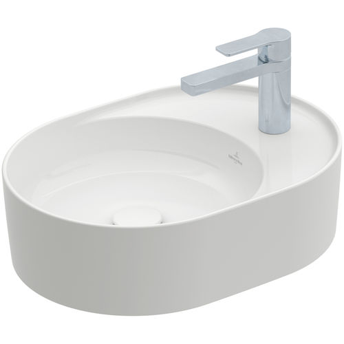 Aufsatzwaschbecken - COLLARO : 4A1551 - Villeroy & Boch - Keramik / oval / modern