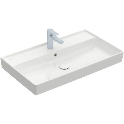 Einbauwaschbecken - COLLARO : 4A338G - Villeroy & Boch - Keramik / mit Ablage / rechteckig