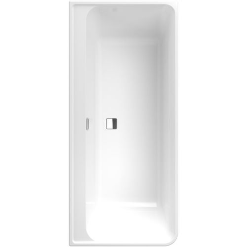 Badewanne für Eckeinbau - COLLARO : UBA180COR9CR00VD - Villeroy & Boch - freistehend / Acryl / doppelt