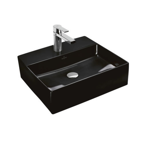 Aufsatzwaschbecken - MEMENTO 2.0 : 4A0751S0 - Villeroy & Boch - Keramik / rechteckig / modern