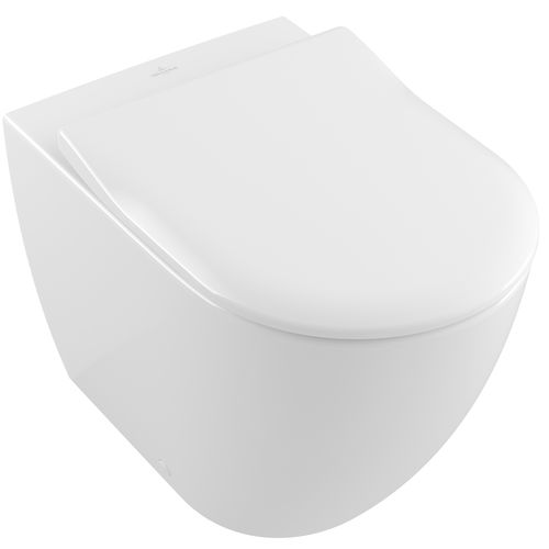 Freistehendes WC - SUBWAY 2.0 : 5602R0 - Villeroy & Boch - Keramik / für öffentliche Sanitäreinrichtungen / spülrandlos