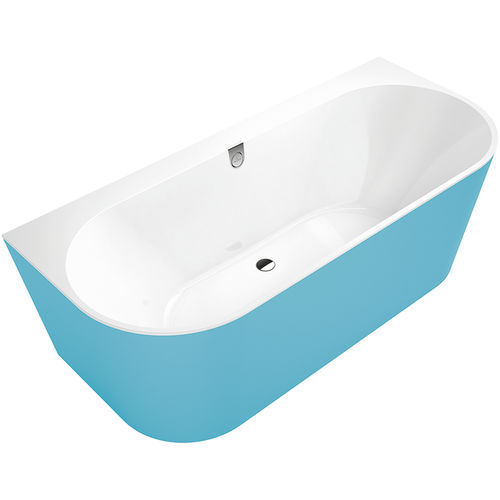 Ovale Badewanne - OBERON 2.0 : UBQ180OBR9CDBCV - Villeroy & Boch - freistehend / Verbundwerkstoff / Massage