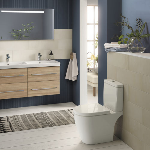 Freistehendes WC - AVENTO : 5644R0 - Villeroy & Boch - Keramik / spülrandlos / mit sichtbarem Spülkasten