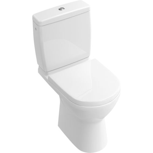 Freistehendes WC - O.NOVO : 5689R0 - Villeroy & Boch - Keramik / mit eingebauter Spülung / spülrandlos