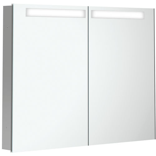 Badezimmerschrank mit Spiegel / mit integrierter Beleuchtung - MY VIEW IN : A43510 - Villeroy & Boch - modern / für Privatgebrauch / Glas