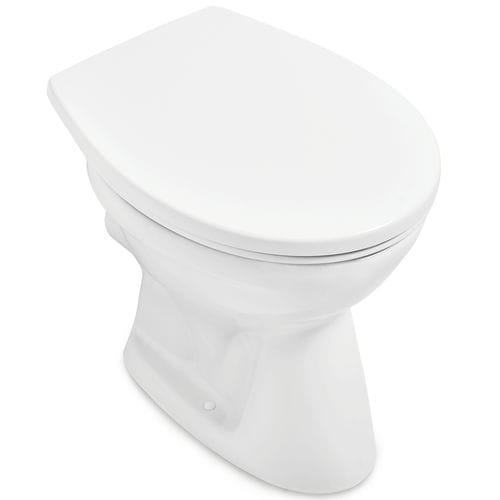 Freistehendes WC - O.NOVO: 7618R0 - Villeroy & Boch - Keramik / für Gewerbegebrauch