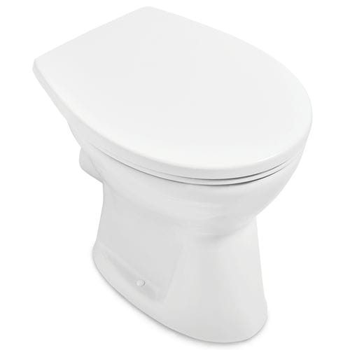 Freistehendes WC - O.NOVO: 7619R0 - Villeroy & Boch - Keramik / für Gewerbegebrauch / spülrandlos