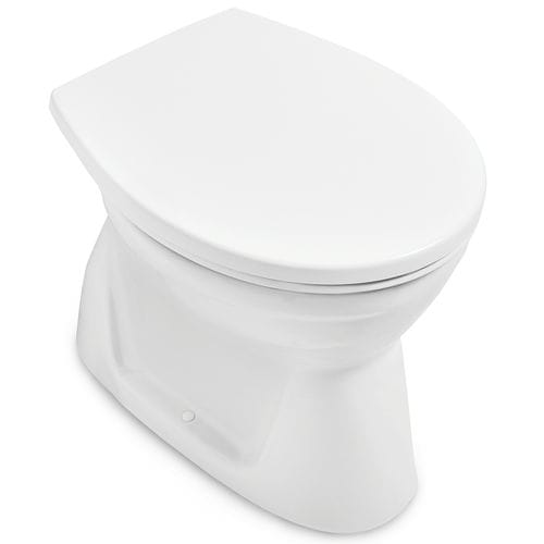 Freistehendes WC - O.NOVO: 7619R1 - Villeroy & Boch - Keramik / für Gewerbegebrauch / spülrandlos