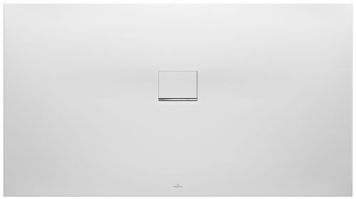Rechteckige Duschwanne - SQUARO INFINITY : UDQ1810SQI2V - Villeroy & Boch - zum Einbauen / Quarz / Acryl