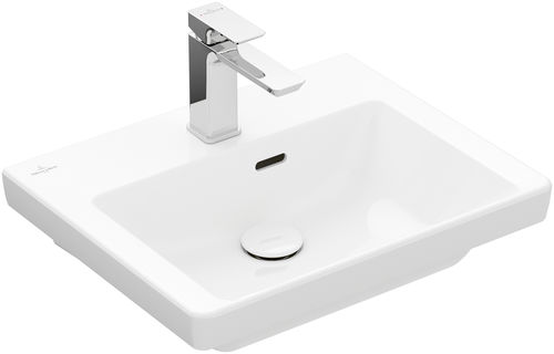 Wand-Handwaschbecken - SUBWAY 3.0: 437051 - Villeroy & Boch - rechteckig / Keramik