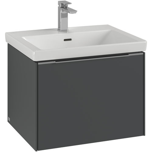 Wandhängender Waschtisch-Unterschrank - SUBWAY 3.0: C577L1 - Villeroy & Boch - Holz / modern / mit Schubladen