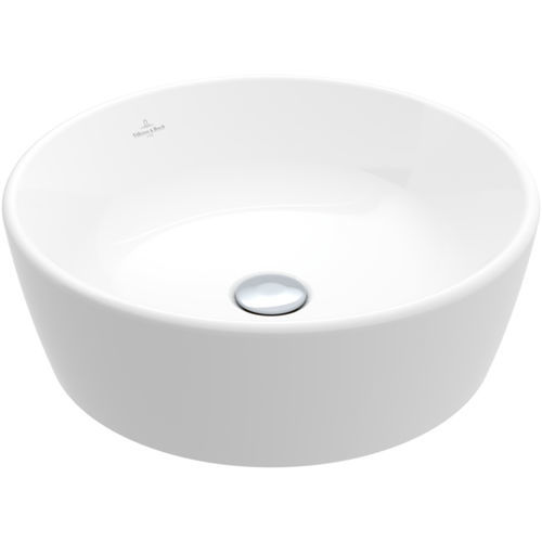 Eingebautes Waschbecken - ARCHITECTURA: 5A254501 - Villeroy & Boch - Keramik / rund / ohne Öffnung