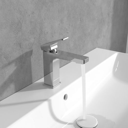 Einhebelmischer für Waschtisch - ARCHITECTURA : TVW125001000XX - Villeroy & Boch - Aufsatz / Messing / für Badezimmer