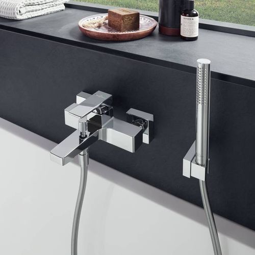 Einhebelmischer für Dusche - ARCHITECTURA : TVT125001000XX - Villeroy & Boch - Badewannen / wandmontiert / Messing