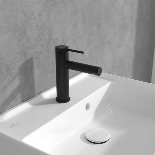 Einhebelmischer für Waschtisch - LOOP & FRIENDS : TVW106102153XX - Villeroy & Boch - Aufsatz / Messing / für Badezimmer