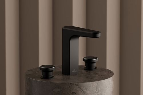 Einhebelmischer für Handwaschbecken - VEA - Villeroy & Boch - Aufsatz / Keramik / für den Innenraum