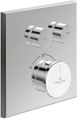 Analoges Thermostat - TVS11700200261 - Villeroy & Boch - manuell / für Duschen / 2-Wege