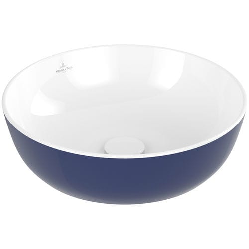 Aufsatzwaschbecken - 417943BCS4 - Villeroy & Boch - Keramik / rund / ohne Öffnung