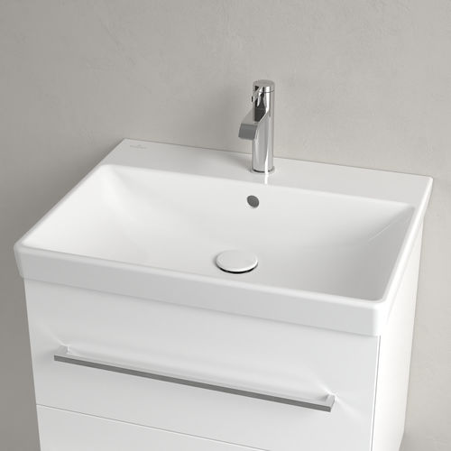 Einbauwaschbecken - 415860RW - Villeroy & Boch - Keramik / rechteckig / 1-Loch