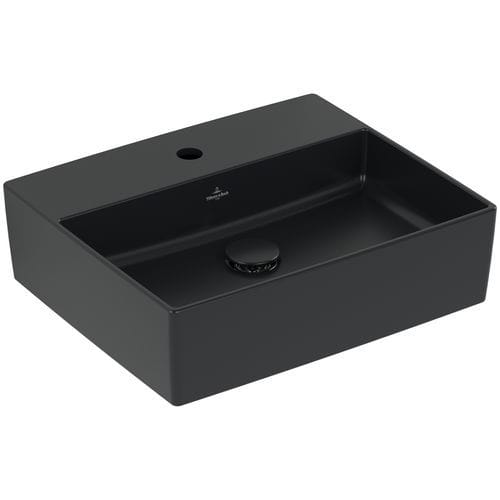 Aufsatzwaschbecken - A0751S0 - Villeroy & Boch - Keramik / rechteckig / 1-Loch