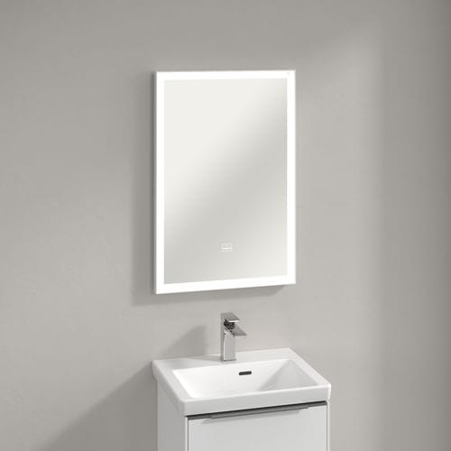 Badezimmerschrank mit Spiegel / mit integrierter Beleuchtung - A4635000 - Villeroy & Boch - modern / für den Wohnbereich / für Gewerbegebrauch