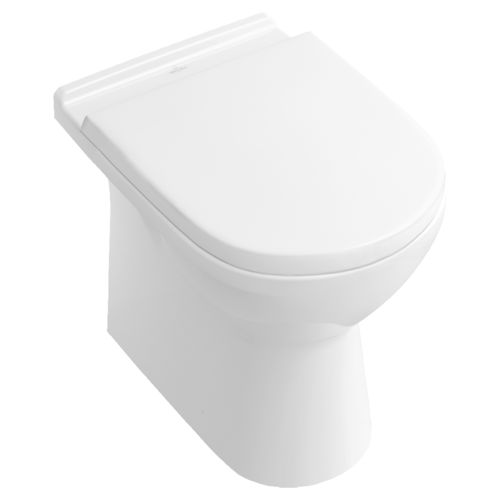 Freistehendes WC - O.NOVO:  565710 - Villeroy & Boch - Keramik / mit eingebauter Spülung / modern