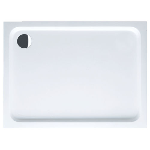 Rechteckige Duschwanne - O.NOVO : UDA1296DEN2V  - Villeroy & Boch - zum Einbauen / Acryl / rutschfest