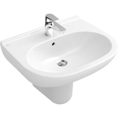 Wand-Waschbecken - O.NOVO : 516055 - Villeroy & Boch - Porzellan / modern