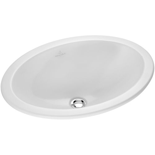 Einbauwaschbecken - LOOP &amp; FRIENDS: 615520 - Villeroy & Boch - Porzellan / oval / modern