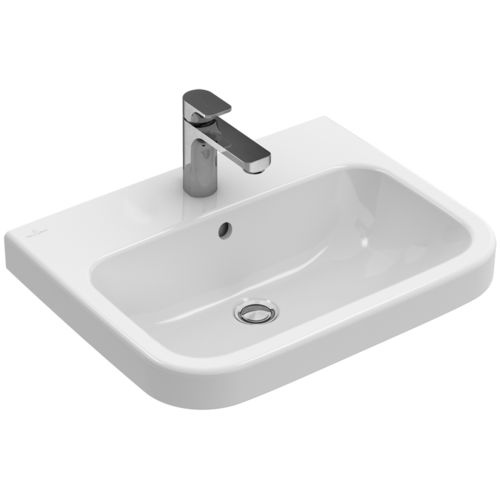 Wand-Waschbecken - ARCHITECTURA : 418855/418860/418865 - Villeroy & Boch - Porzellan / rechteckig / modern