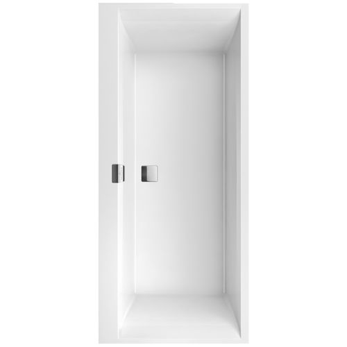 Verbundwerkstoff-Badewanne - SQUARO EDGE 12 : UBQ170SQE2DV - Villeroy & Boch - weiß