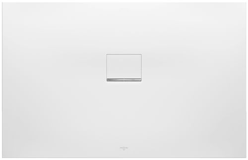 Rechteckige Duschwanne - SQUARO INFINITY : UDQ1610SQI2IV  - Villeroy & Boch - zum Aufstellen / Verbundwerkstoff / maßgefertigt