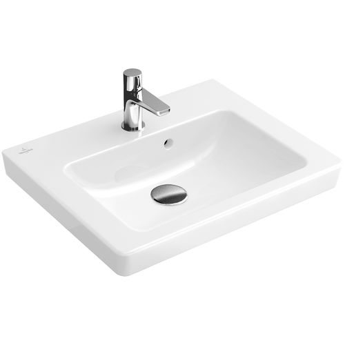 Wand-Waschbecken - SUBWAY 2.0: 73155G - Villeroy & Boch - Porzellan / für Kinder / rechteckig