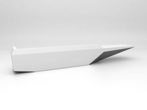 Modulare Empfangstheke - FOLD 5 - ISOMI - Mineralwerkstoff