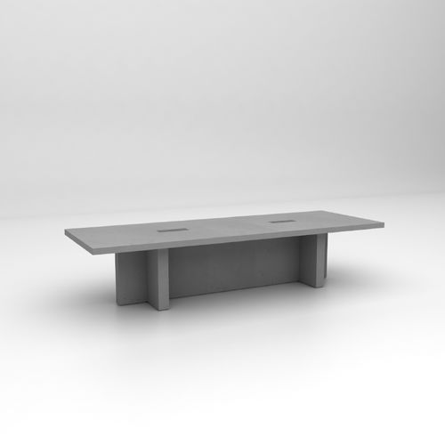 Moderner Tisch - EDITION 2 - ISOMI - Beton / rechteckig / modular
