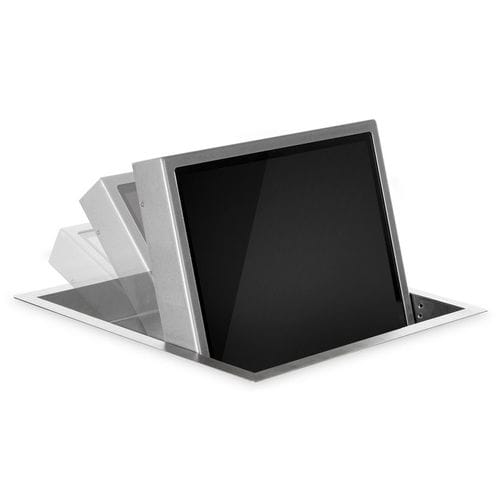 Touchscreen für Konferenz - SFOL121M-10 - SOLTEC S.L. - festinstalliert / motorisiert / klappbar