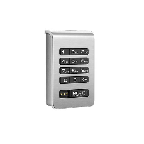 Elektronisches Schloss - NEXTLOCK CUE© CODE OR KEY MANAGED - Digilock - Zahlen / für Umkleidefach / mit 1 Schließpunkt