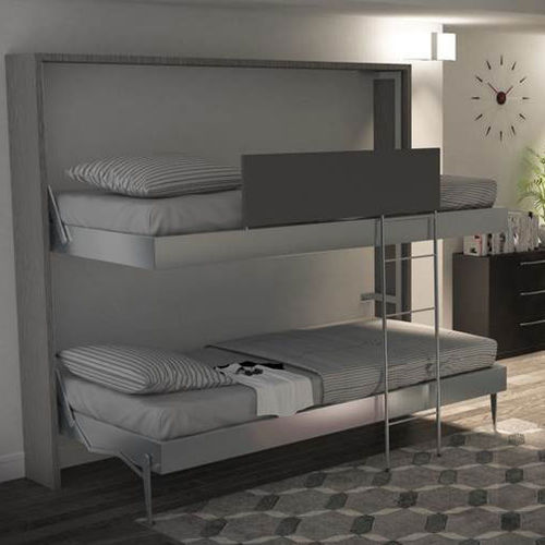 Etagenbett - ANGEL - smqrt beds - Einpersonen / modern / Stoff