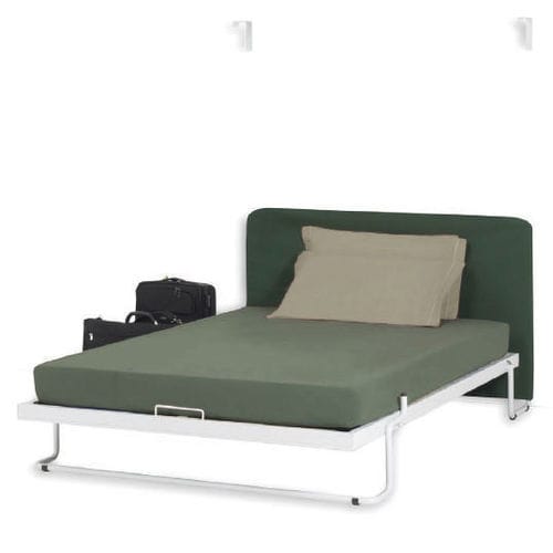 Einpersonenbett - TAK - smqrt beds - modern / Kopfteil / Stoff