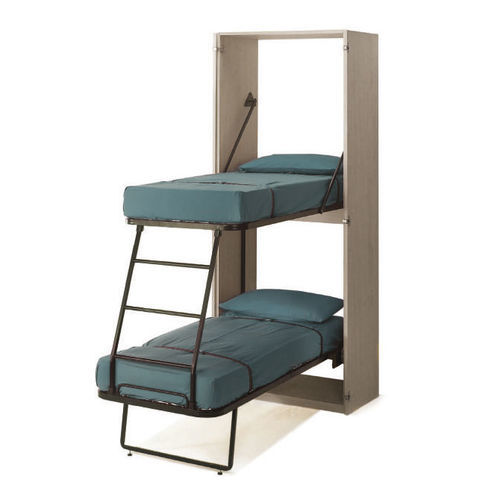 Etagenbett - LEDO - smqrt beds - Schrank / Einpersonen / modern