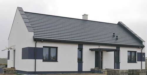 Flachdachziegel - NOVATIK SLATE GREY - Final Distribution - Metall