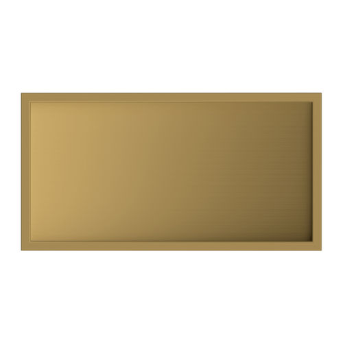 Edelstahl-Nische - T542-L - Duten - rechteckig / für Badezimmer