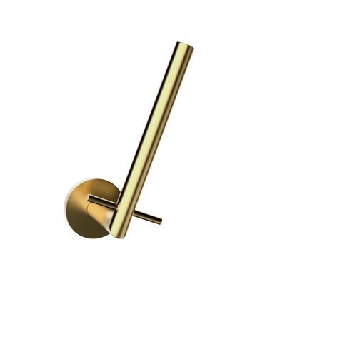 Wandmontierter WC-Rollenhalter - H107-L - Duten - Edelstahl / gold / für Hotels