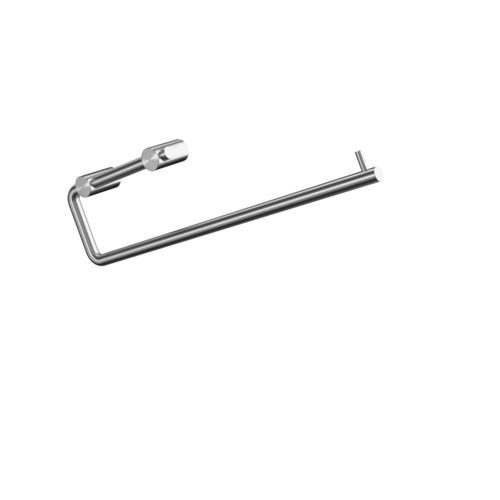 Wandmontierter WC-Rollenhalter - H112-S - Duten - Edelstahl / Stahl / für 2 Rollen