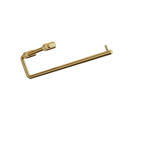 Wandmontierter WC-Rollenhalter - H112-L - Duten - Edelstahl / Chrom / für 2 Rollen