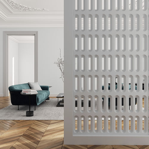 Gips-Schirmwand - Caterina - mg12 - für den Innenraum / für Wohnhaus / modular