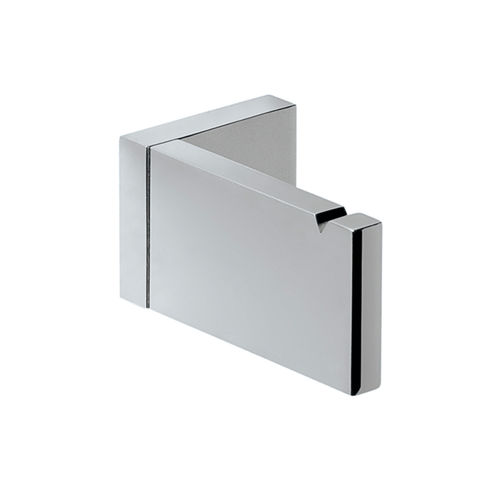 Moderner Garderobenhaken - DEEP - mg12 - Messing / Edelstahl / gebürsteter Edelstahl